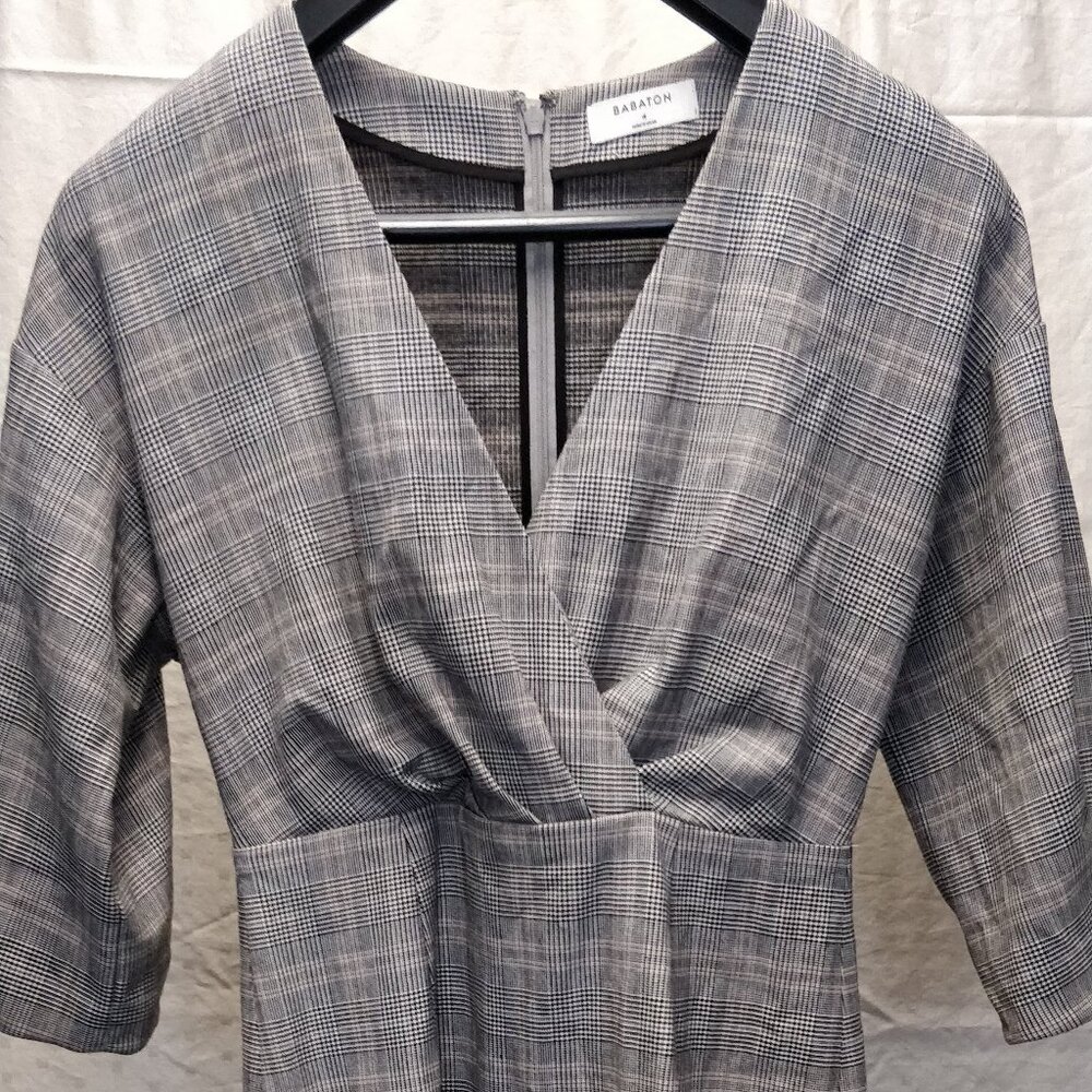 Houndstooth Pencil Dress